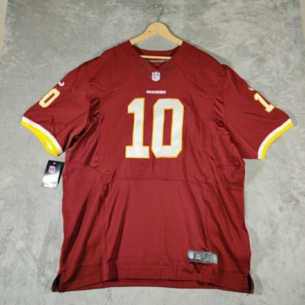 Nike Washington‎ Redskins Jersey Mens 56 Red On Field Griffin RG3 #10 Sportswear